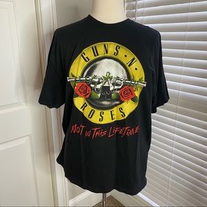 GUNS N ROSES CONCERT T-SHIRT XXL - AUTHENTIC TOUR MERCH